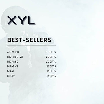 La marca XYL ofrece un amplia gama de modelos, entre ellos, el modelo ARP9 4.0 se diferencia con calidad exclusiva de metal y un rendimiento de 300 FPS